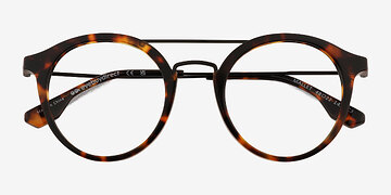Tortoise Black Mallet -  Metal Eyeglasses