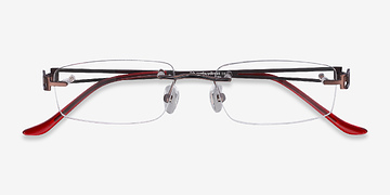 Brown Ottawa -  Lightweight Metal Eyeglasses