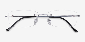 Silver Ebb -  Lightweight Titanium Eyeglasses