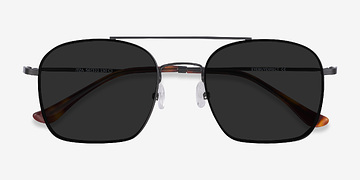 Black Itza -  Vintage Metal Sunglasses