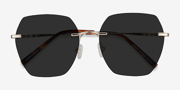 Gold Genoa -  Metal Sunglasses