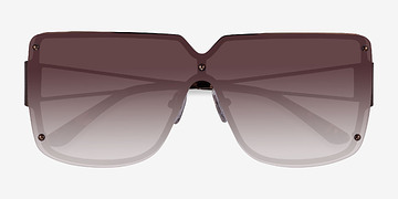 Brown  Machina -  Metal Sunglasses