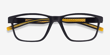 Black Yellow Base -  Plastic Eyeglasses