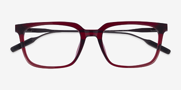Red Woods -  Metal Eyeglasses