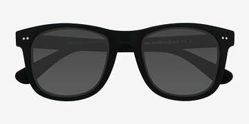 Matte Black Nevada -  Acetate Sunglasses