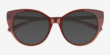 Orange Anchor -  Acetate Sunglasses