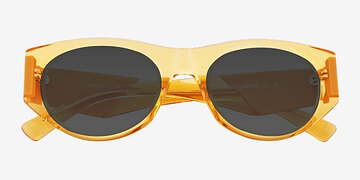Yellow Solin -  Acetate Sunglasses