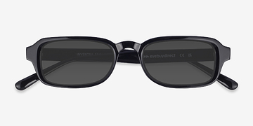 Black Inventra -  Acetate Sunglasses