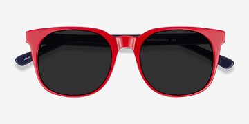 Red & Navy 1776 -  Acetate Sunglasses
