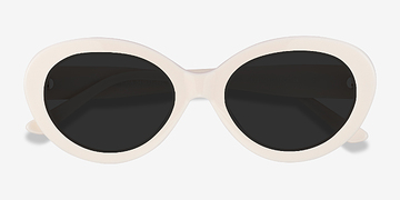 Beige Alexandra -  Acetate Sunglasses