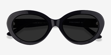 Black Zebra Alexandra -  Acetate Sunglasses