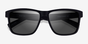 Black Gray Buoy -  Plastic Sunglasses