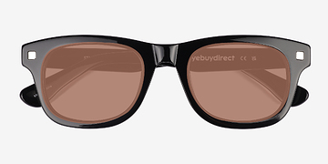 Solid Black Starboard -  Acetate Sunglasses