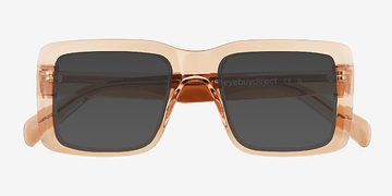 Crystal Brown Vinca -  Eco Friendly Sunglasses