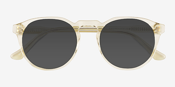 Crystal Yellow Begin -  Acetate Sunglasses