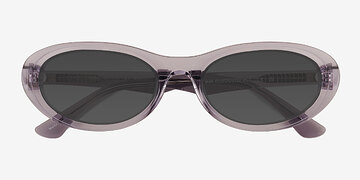 Clear Gray Varo -  Eco Friendly Sunglasses