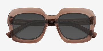 Clear Brown Chirico -  Eco Friendly Sunglasses