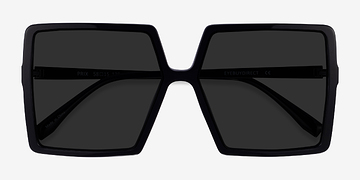Black Prix -  Metal Sunglasses