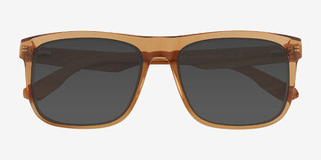 Brown Habitat -  Mixed Wood Sunglasses