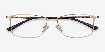 Gold Constant -  Lightweight Titanium Eyeglasses