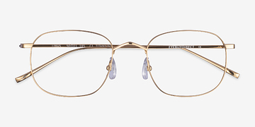 Gold Linus -  Titanium Eyeglasses