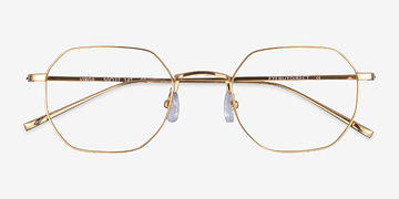 Gold Virgil -  Titanium Eyeglasses