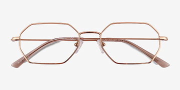 Shiny Gold Bidu -  Titanium Eyeglasses