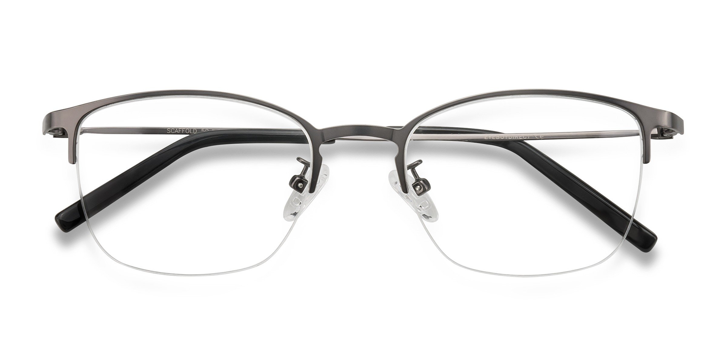 Gunmetal Scaffold -  Métal Lunettes de vue