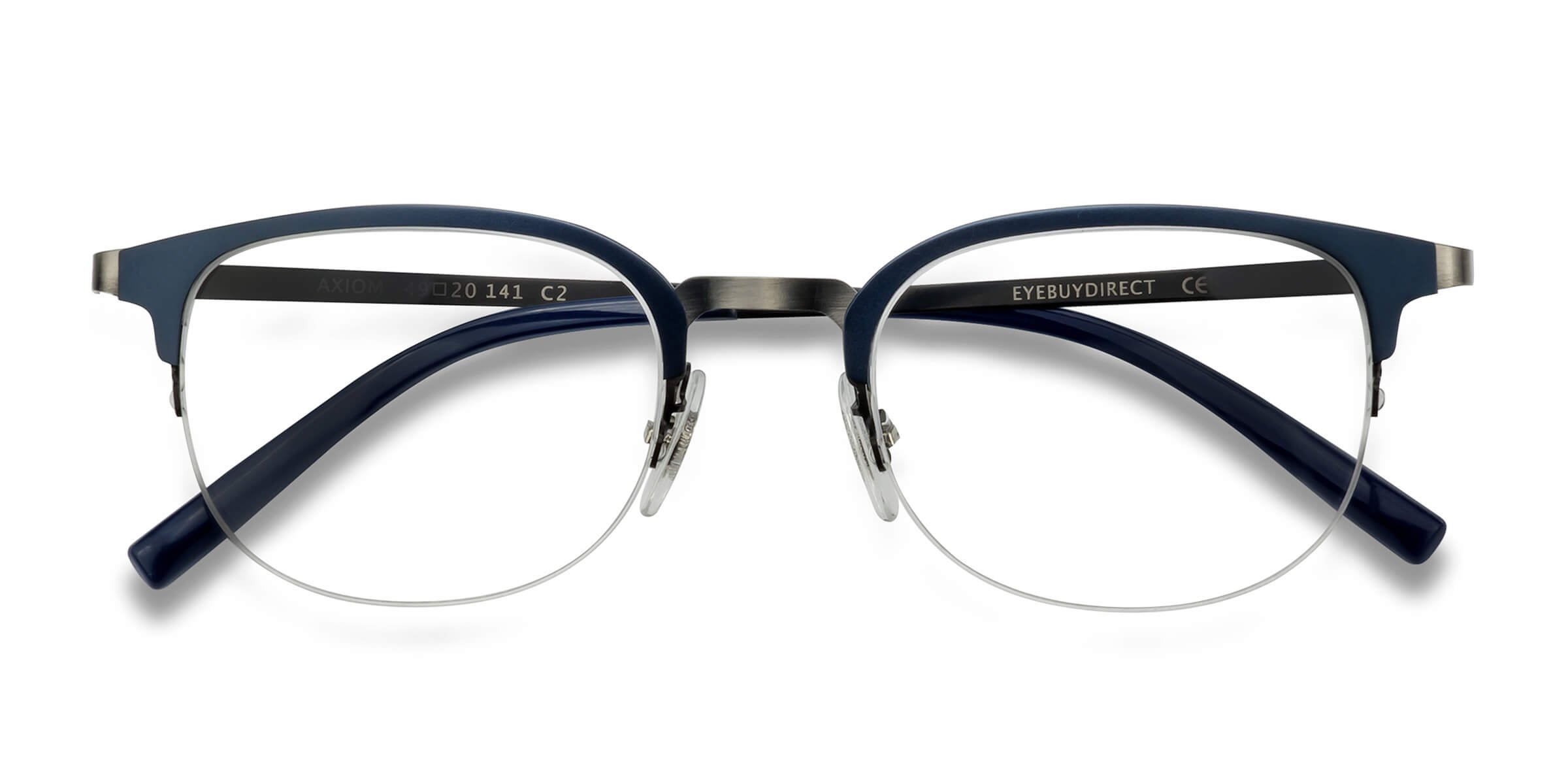 Bleu marine  Axiom -  Métal Lunettes de vue