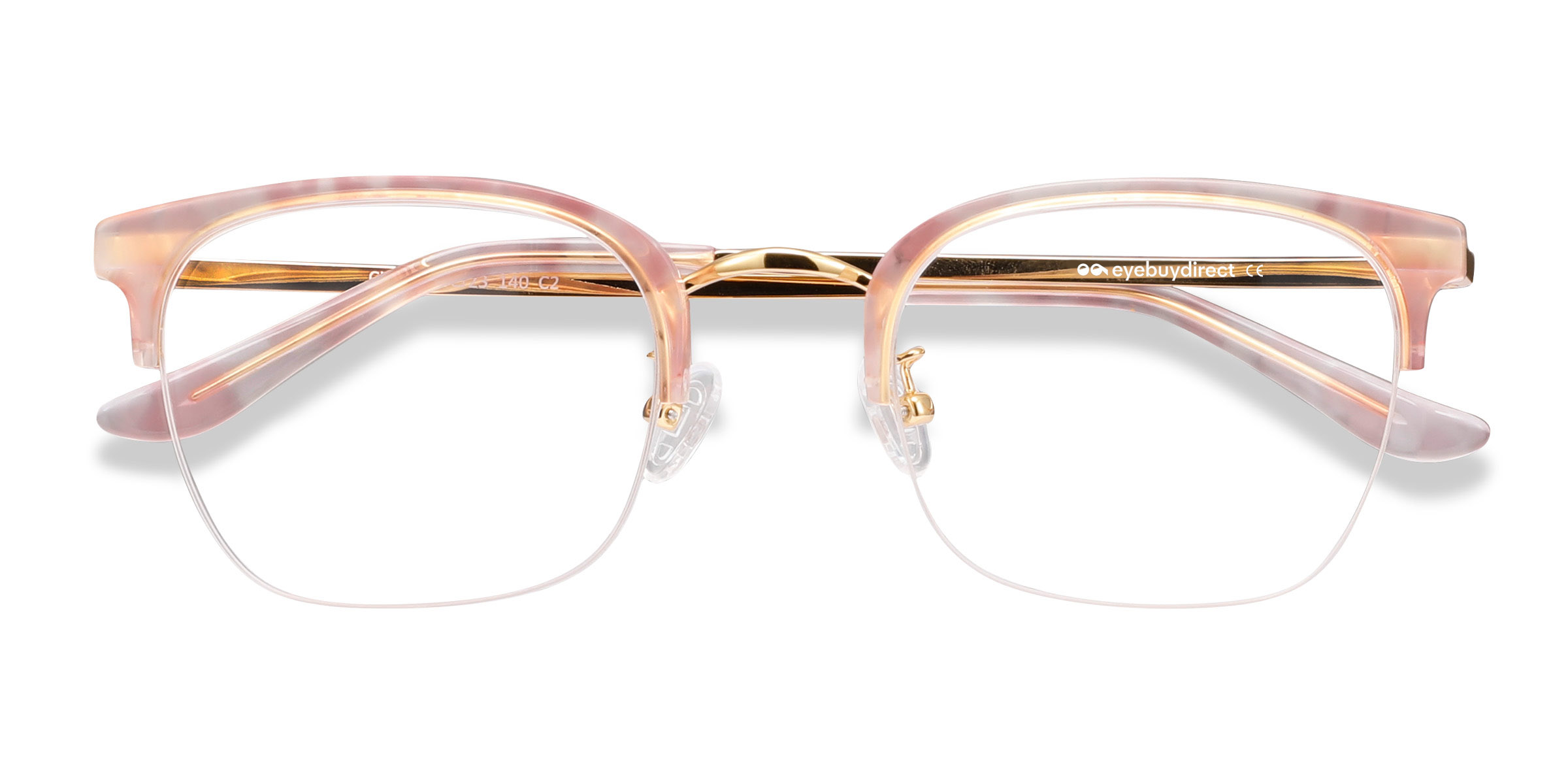 Pink Curie -  Acetate-metal Eyeglasses