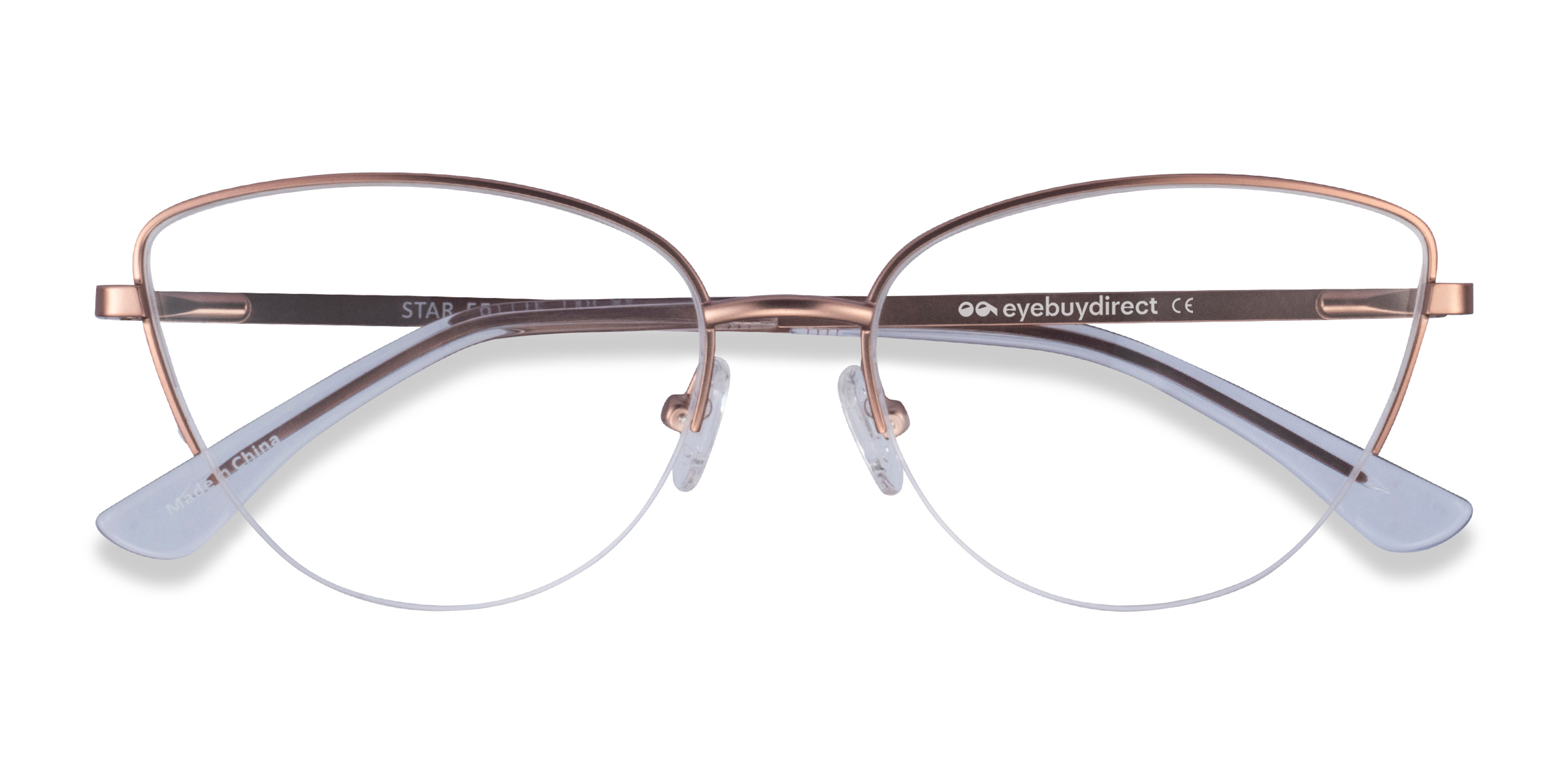Or rose Star -  Métal Lunettes de vue