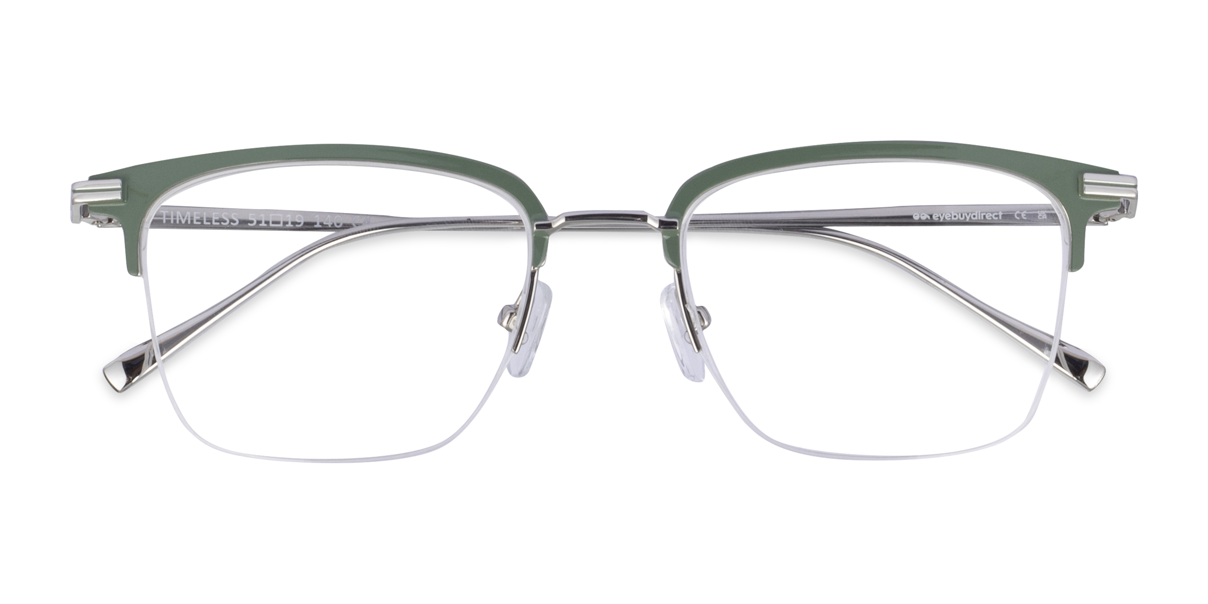 Green Timeless -  Metal Eyeglasses