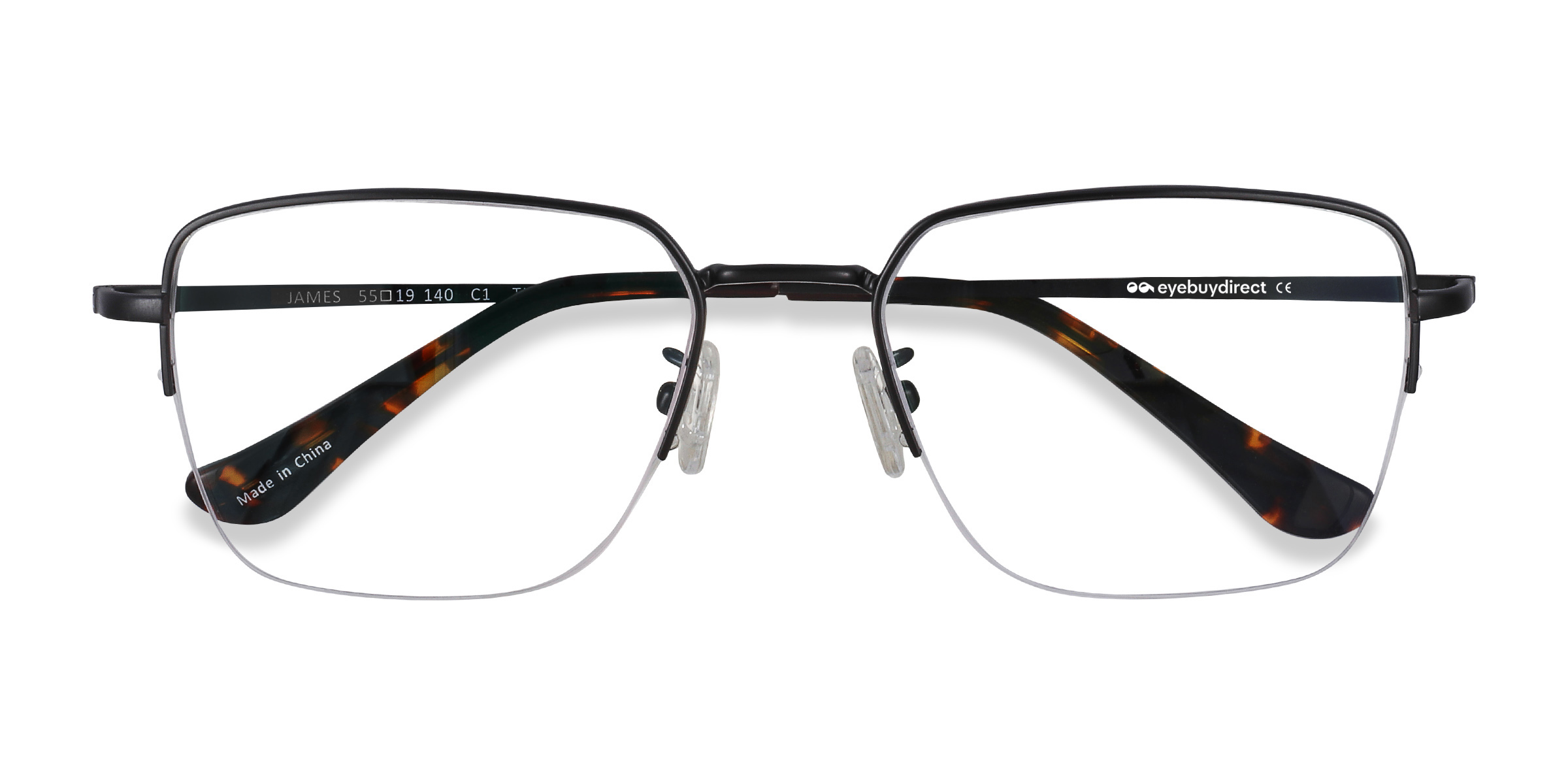 Black James -  Titanium Eyeglasses