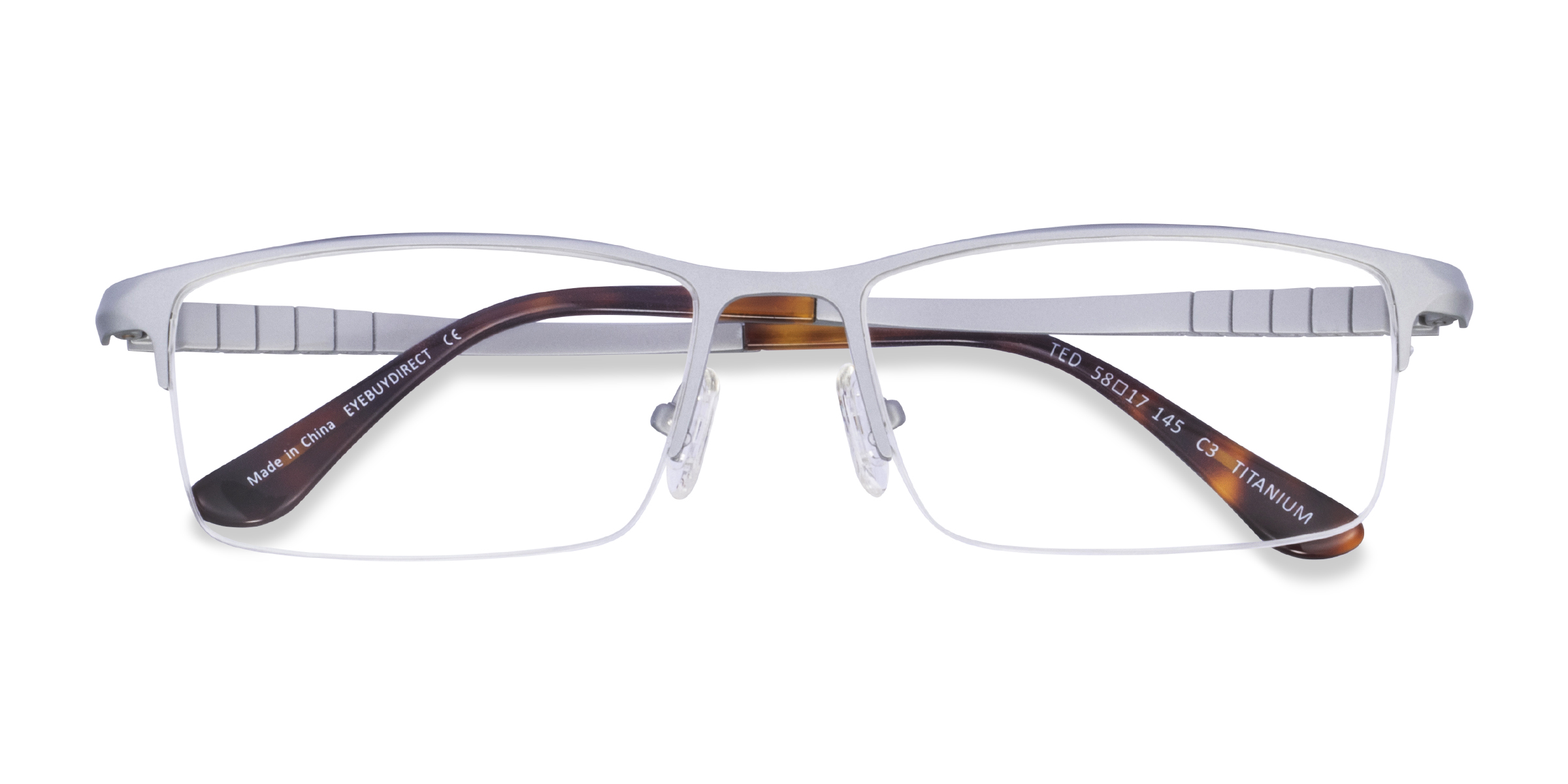 Matte Silver Ted -  Titanium Lunettes de vue
