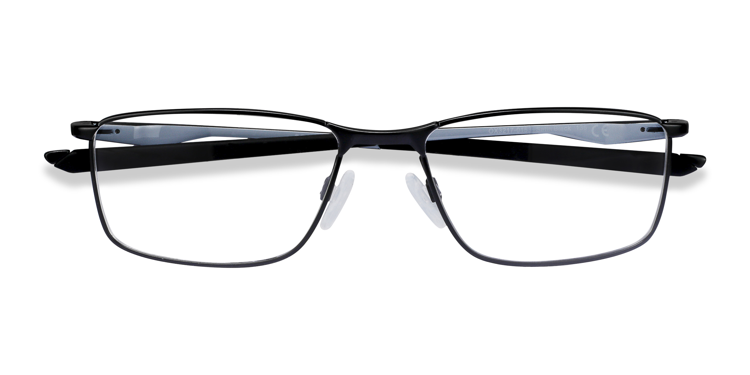 Satin Black Oakley Socket 5.0 -  Metal Eyeglasses