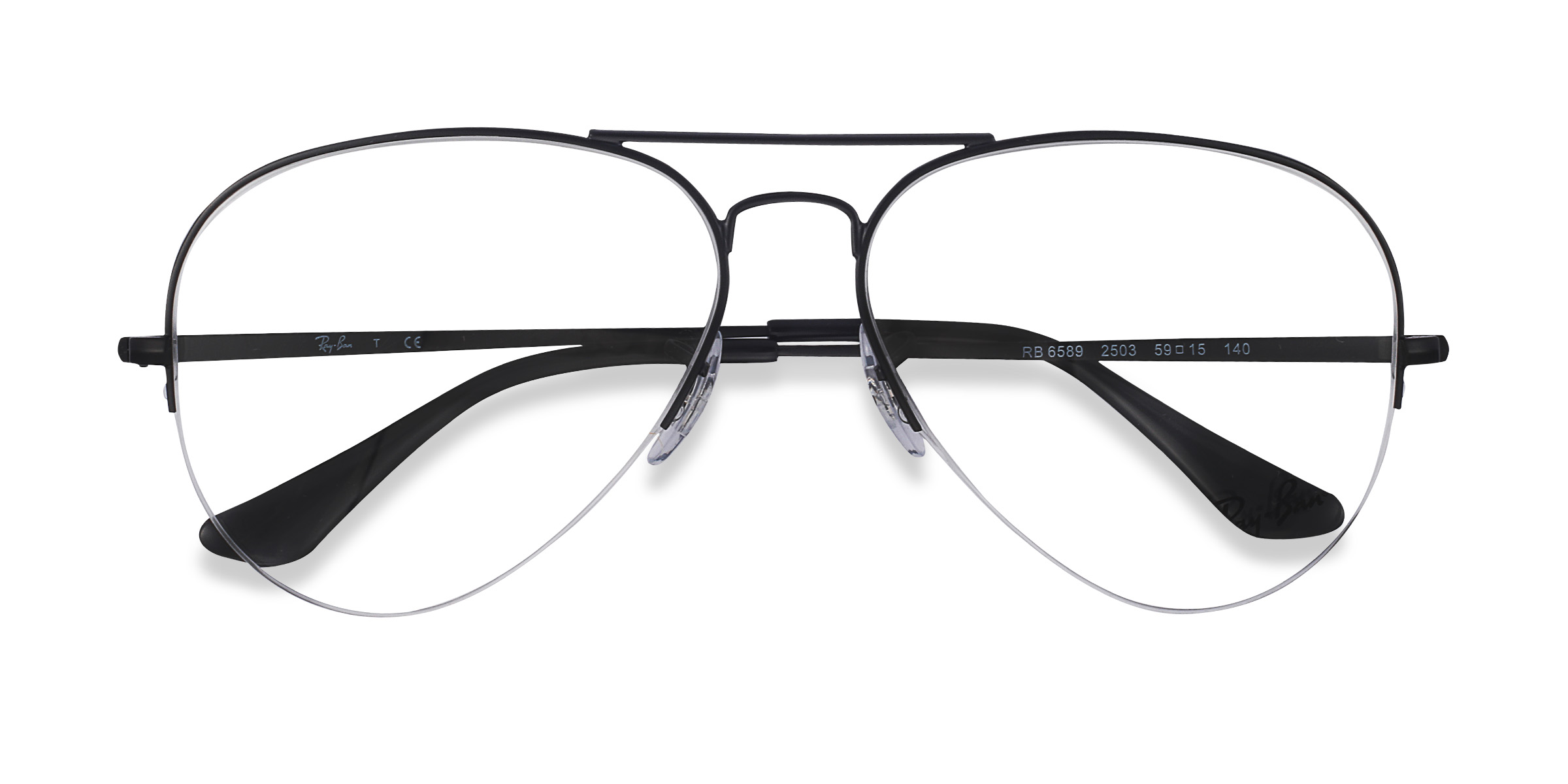 Black Ray-Ban RB6589 -  Metal Eyeglasses