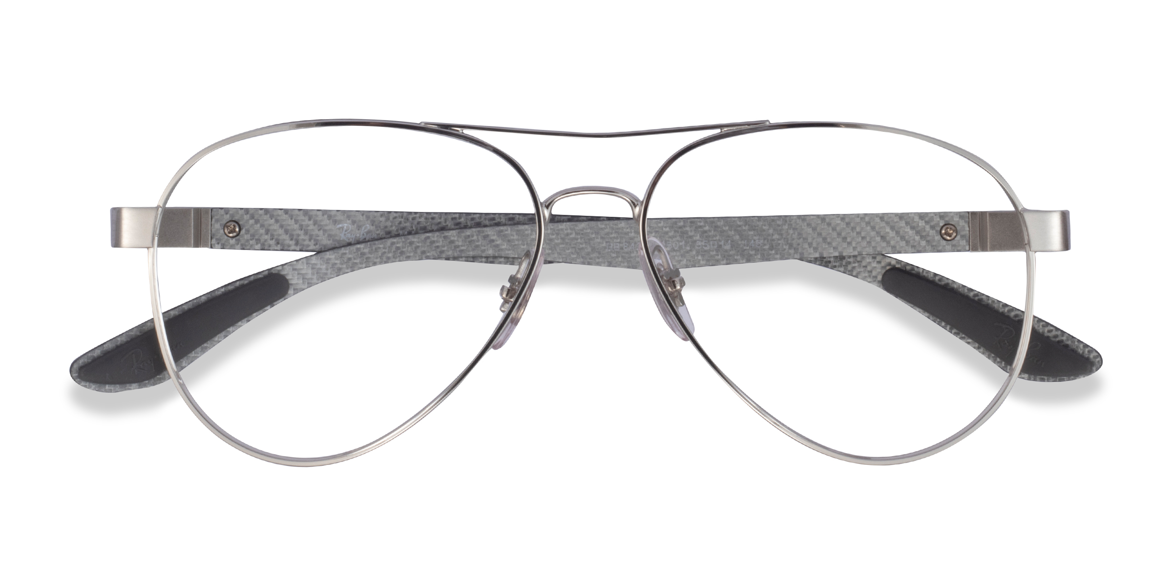 Silver Ray-Ban RB8420 -  Carbon-fiber Eyeglasses