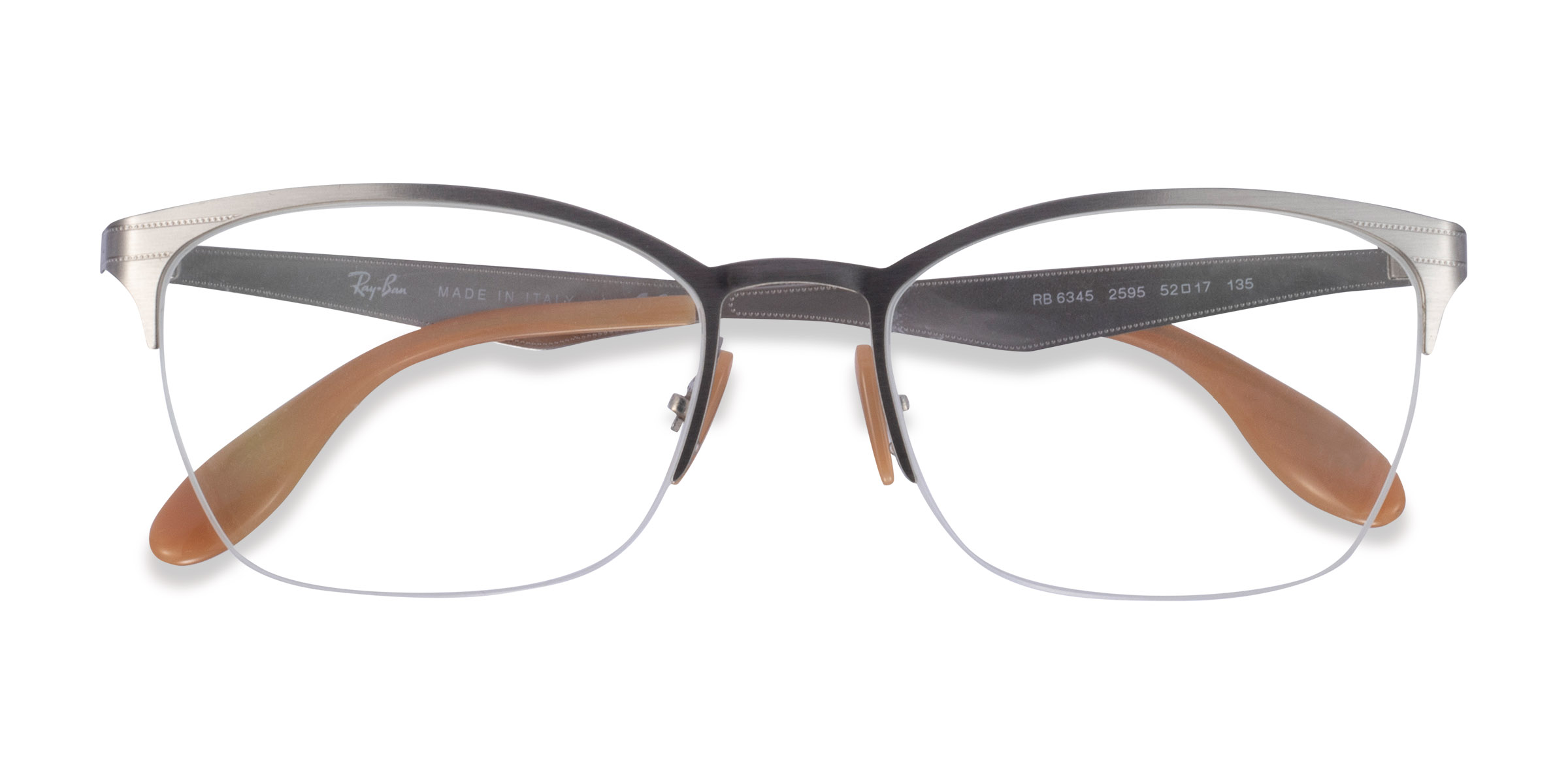 Silver Ray-Ban RB6345 -  Metal Eyeglasses