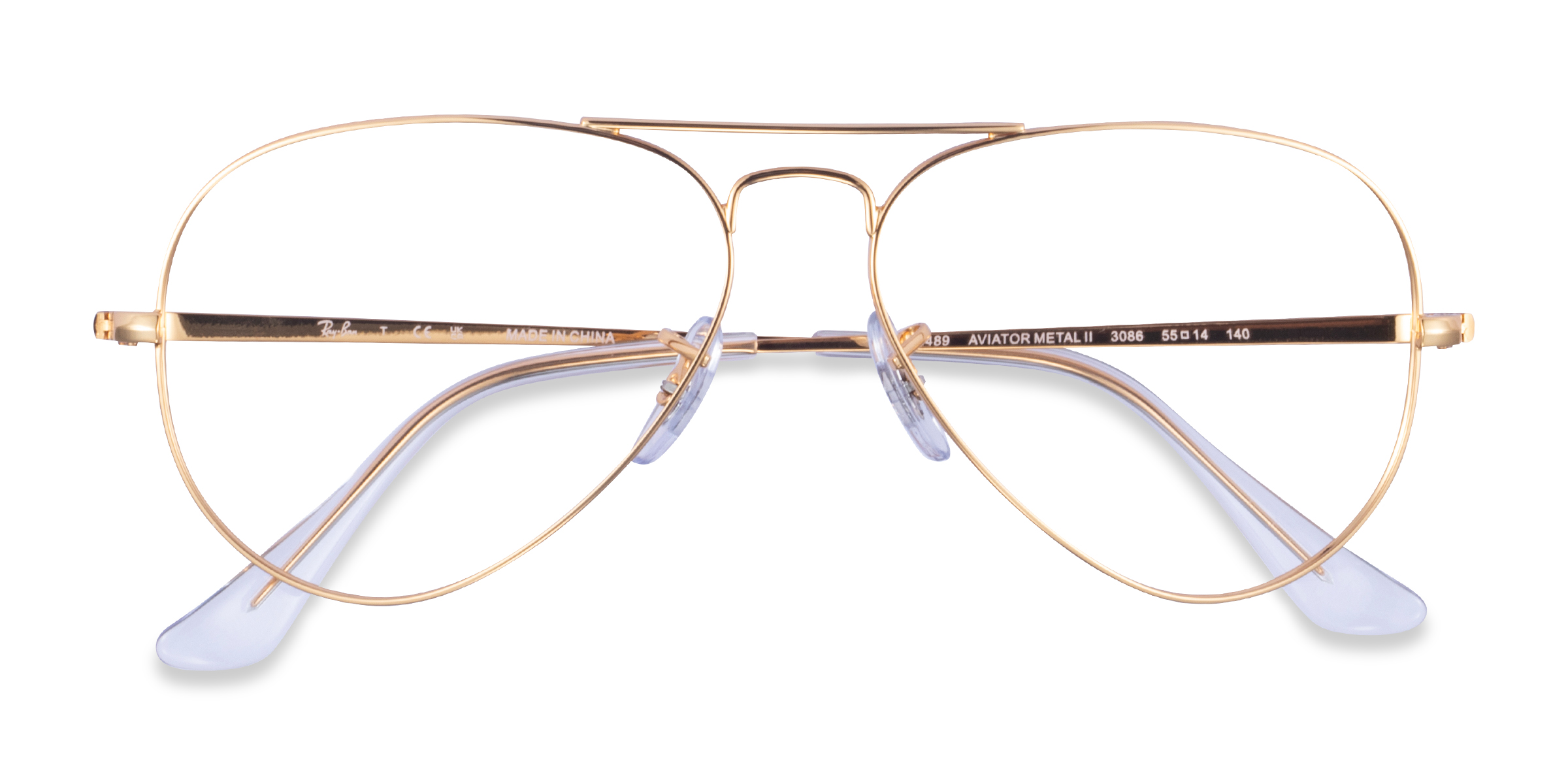 Legend Gold Ray-Ban Aviator Metal II -  Metal Eyeglasses