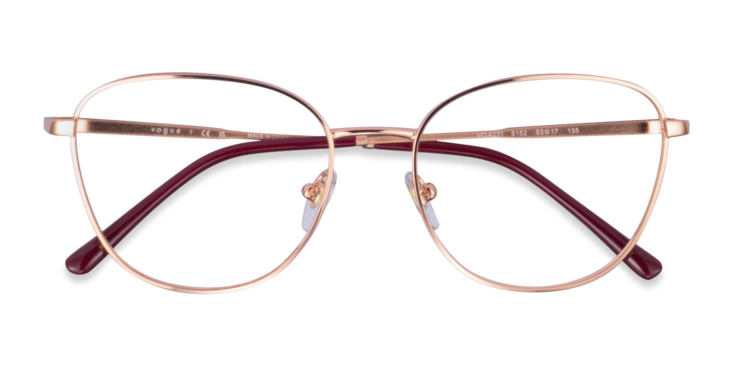 Rose Gold Vogue Eyewear VO4231 -  Metal Eyeglasses