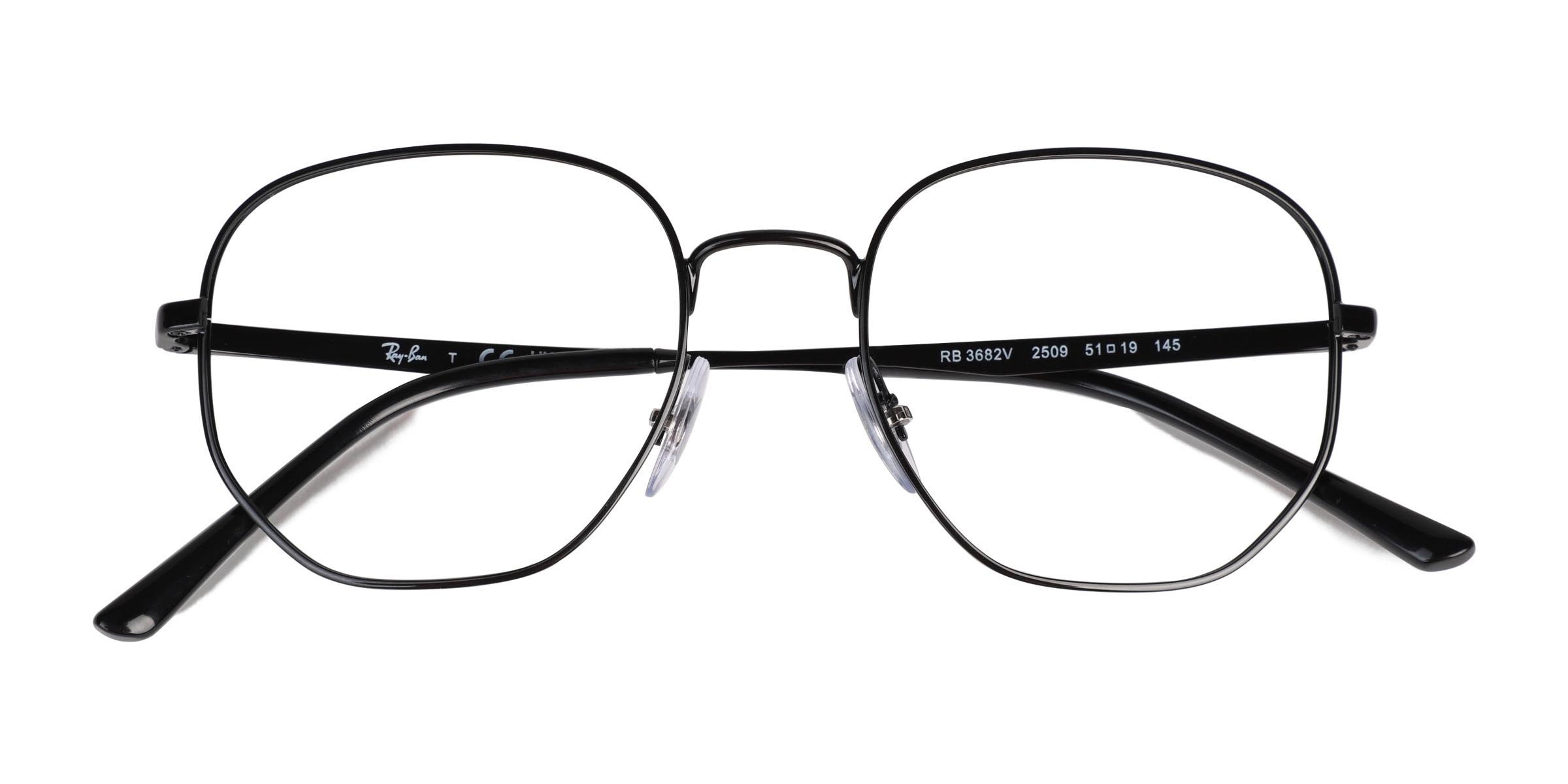 Black Ray-Ban RB3682V -  Metal Eyeglasses