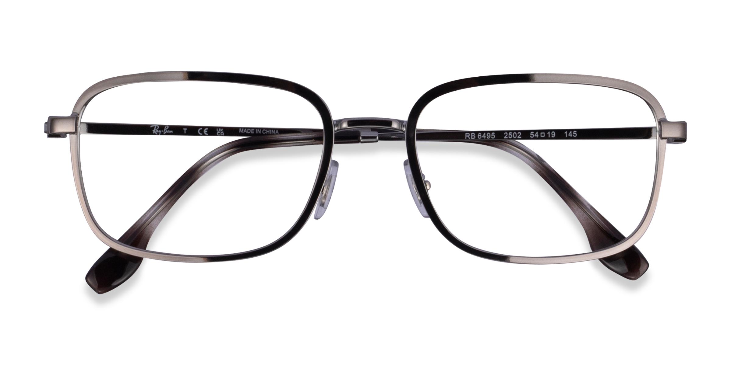 Gunmetal Ray-Ban RB6495 -  Metal Eyeglasses