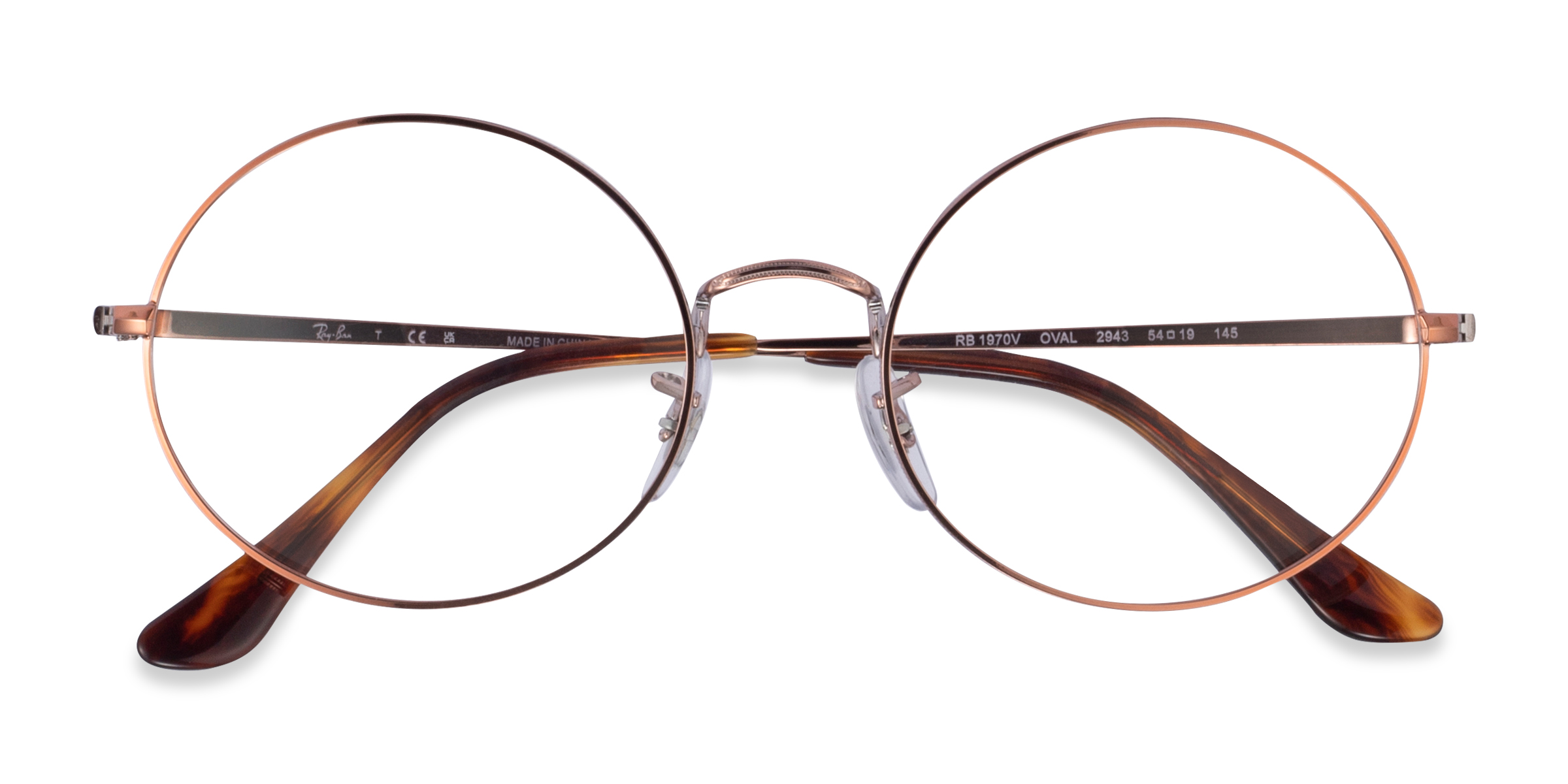 Copper Ray-Ban RB1970V -  Metal Eyeglasses
