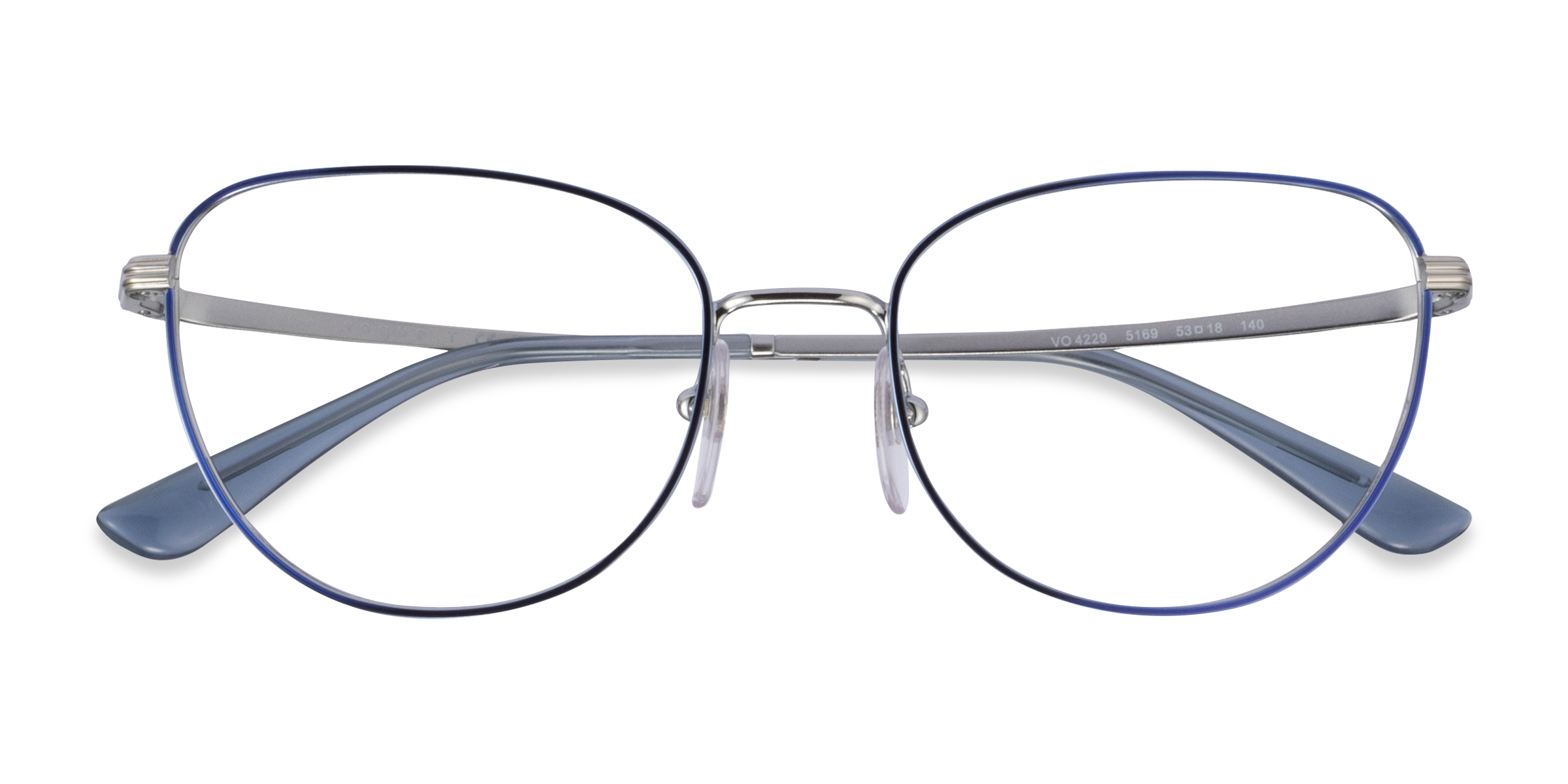  Blue Silver Vogue Eyewear VO4229 -  Metal Eyeglasses