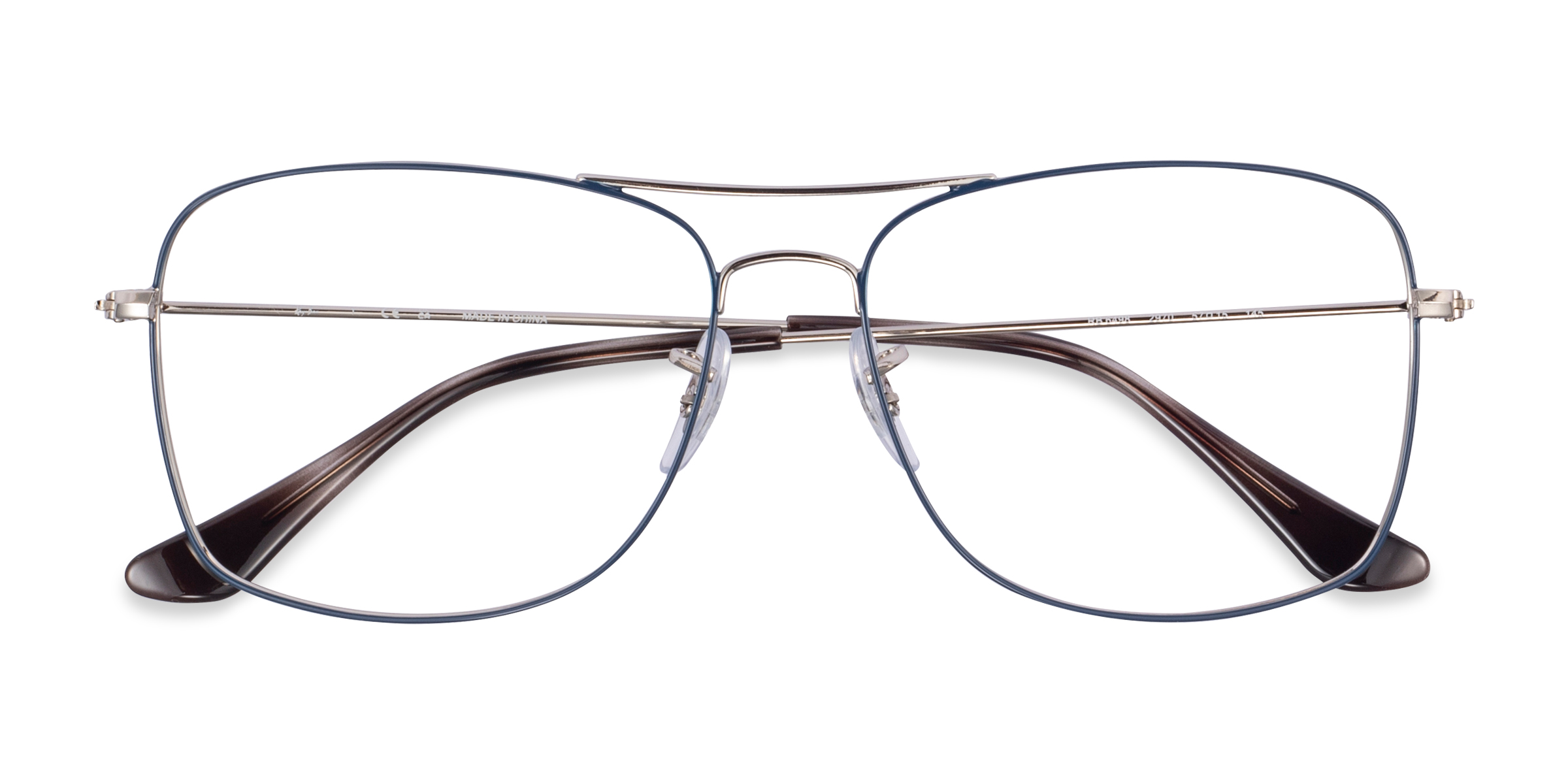 Silver Blue Ray-Ban RB6498 -  Metal Eyeglasses