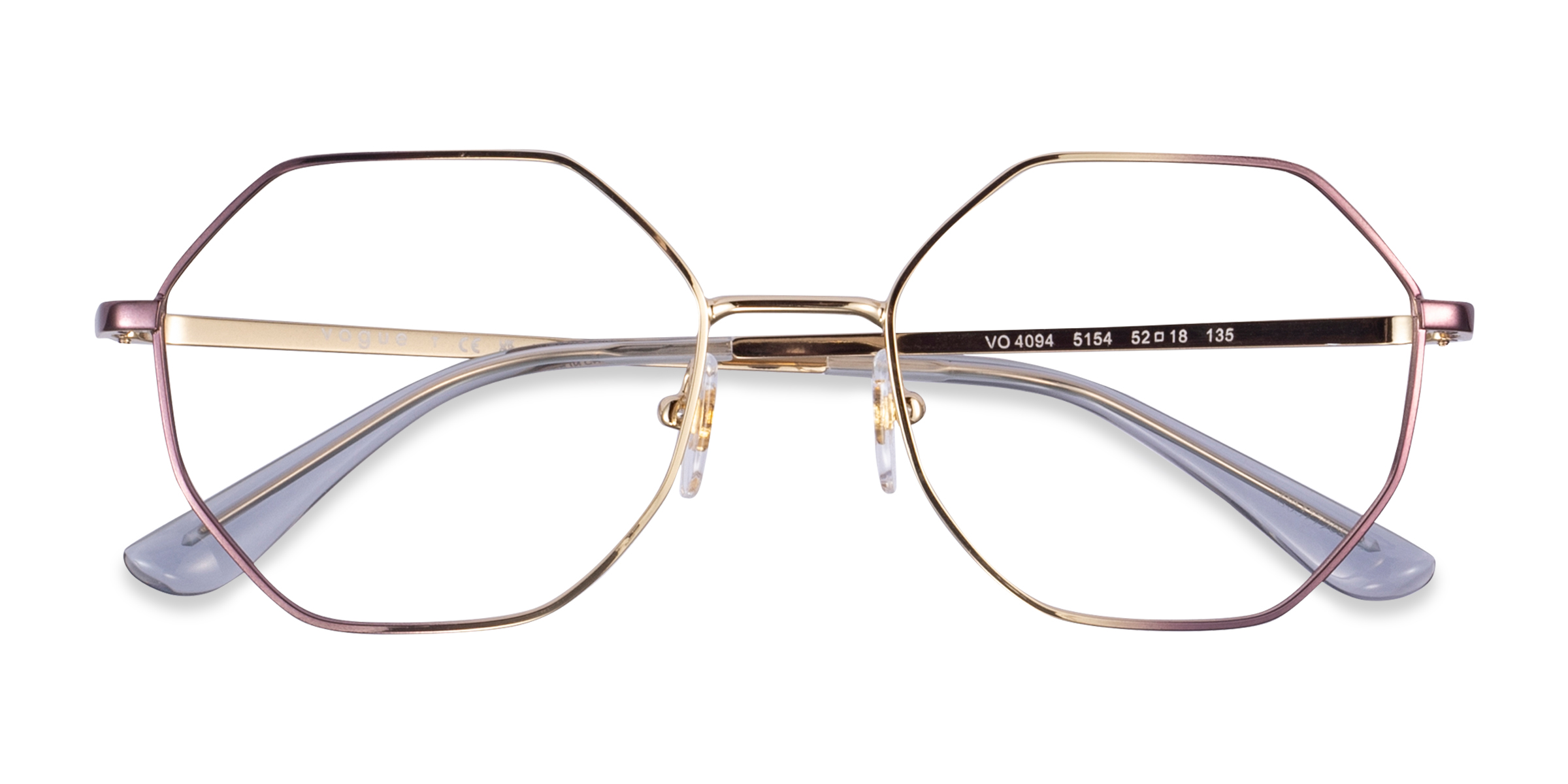 Gold Purple Vogue Eyewear VO4094 -  Metal Eyeglasses