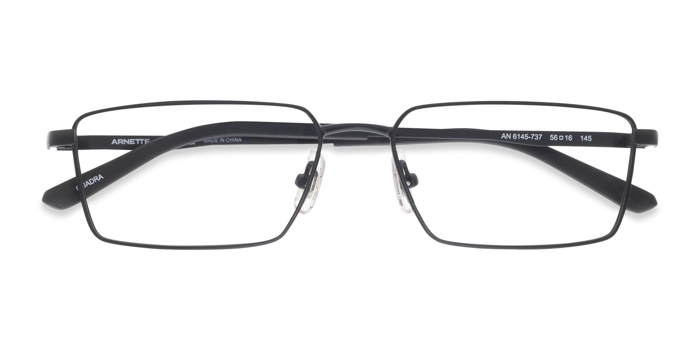 Black ARNETTE Quadra -  Metal Eyeglasses