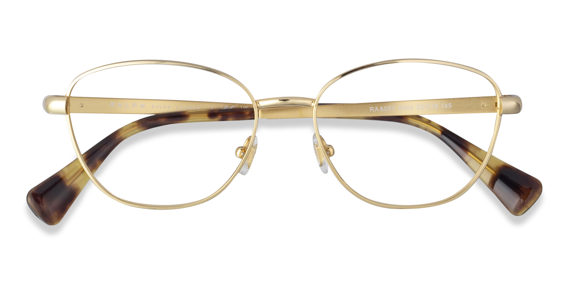 Light Gold Ralph RA6057 -  Metal Eyeglasses