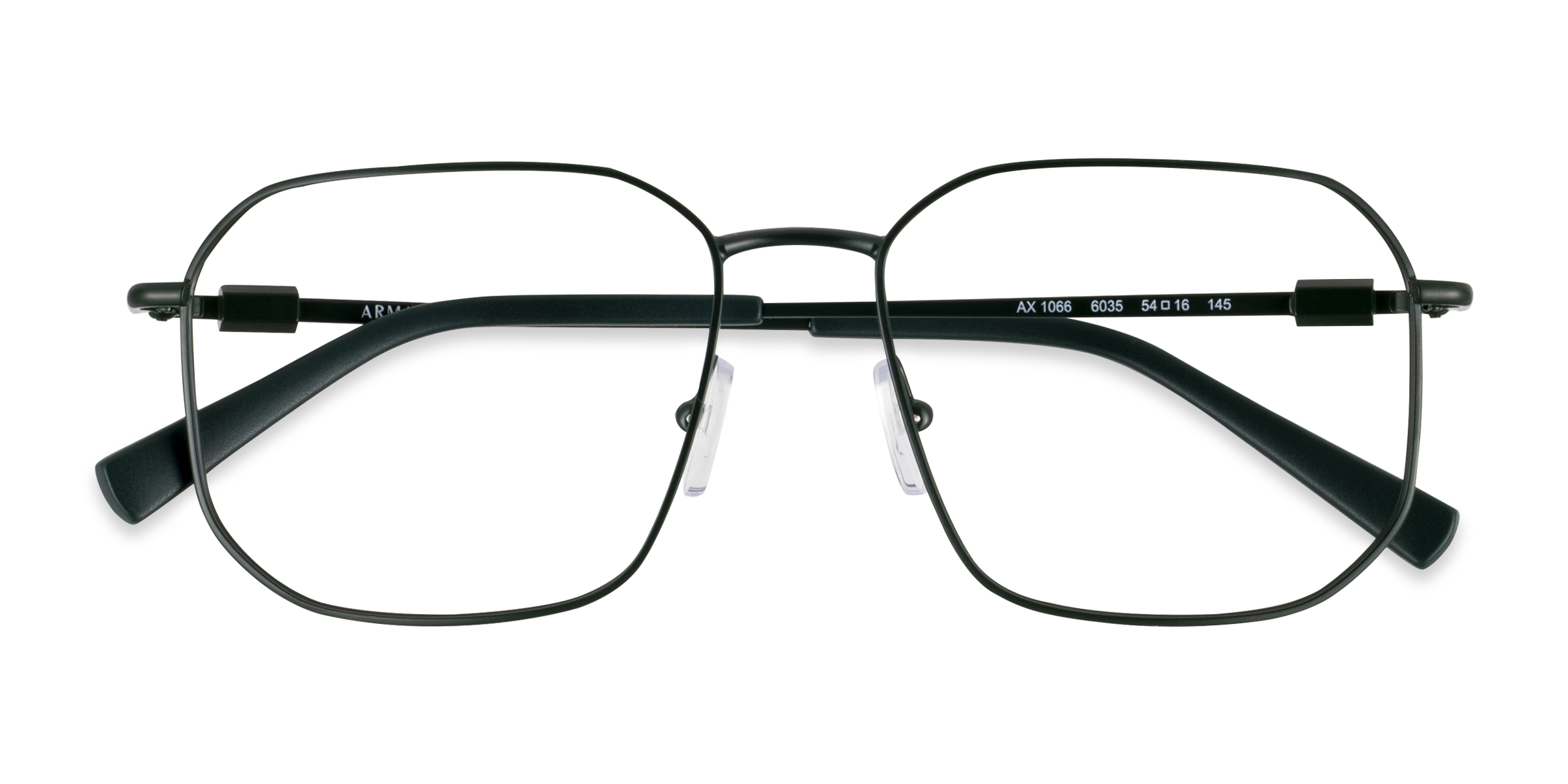 Matte Green Armani Exchange AX1066 -  Metal Eyeglasses