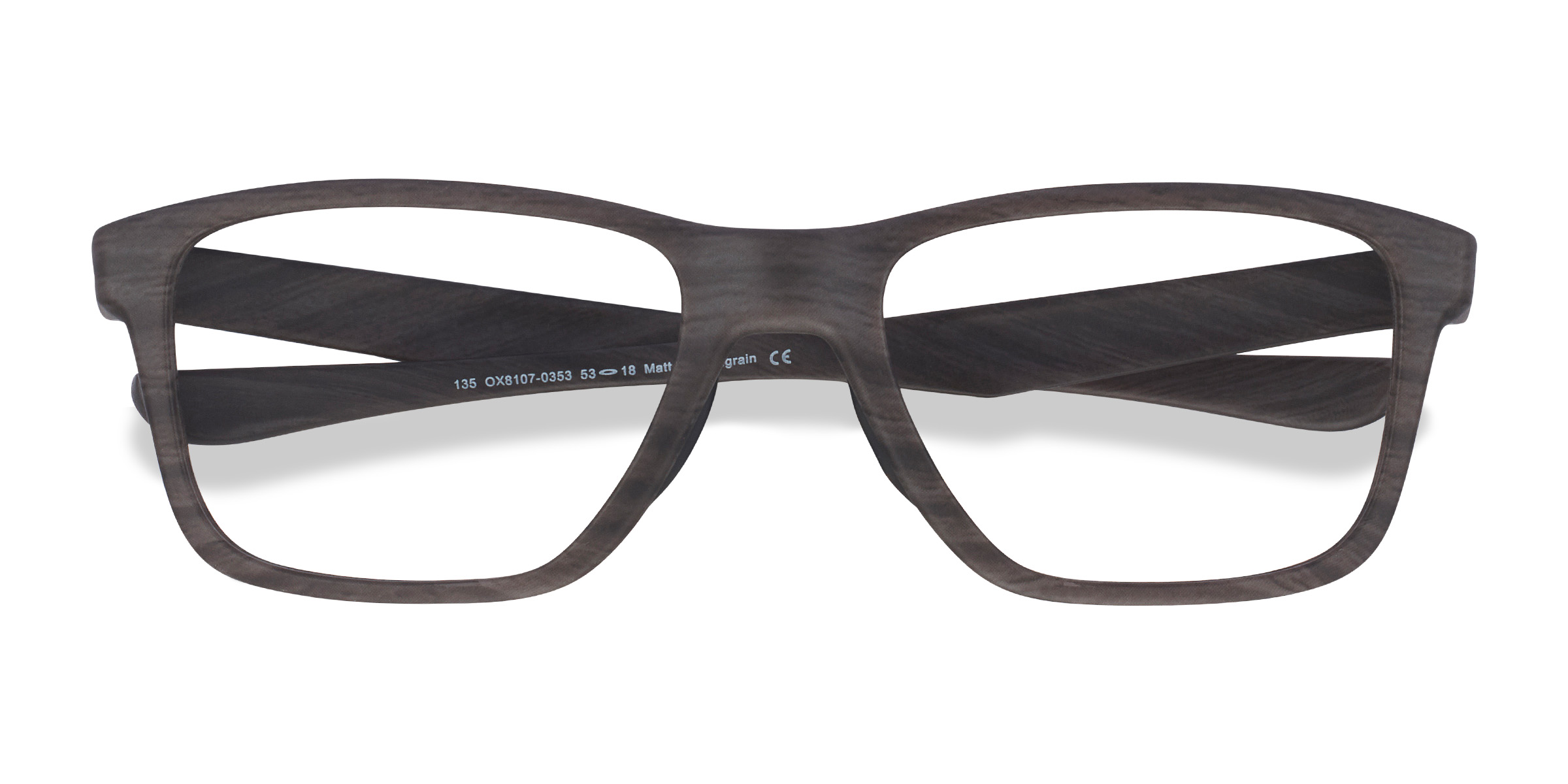 Matte Woodgrain Oakley Trim Plane -  Plastic Eyeglasses